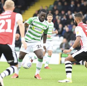 Olomola for Yeovil Town.