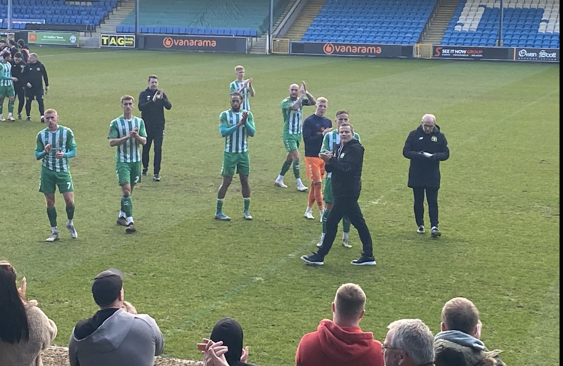 Match Report FC Halifax Town 1 Yeovil Town 1 Gloverscast