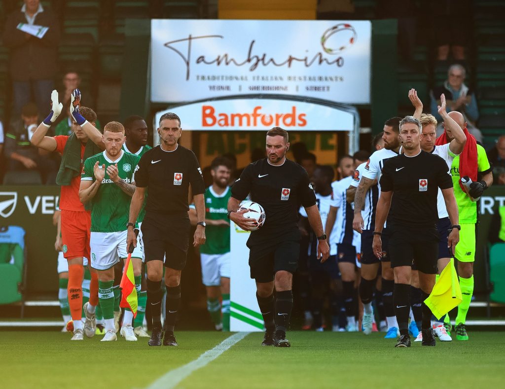 Referee, Greg Rollason, Ref