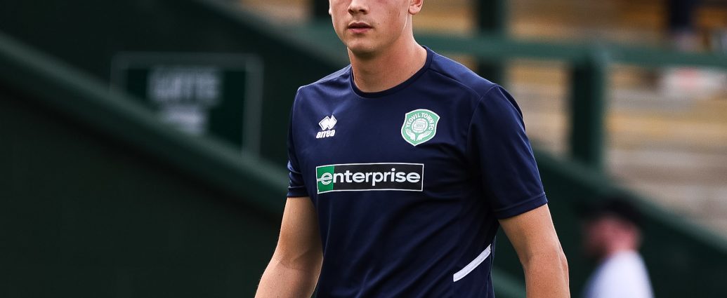 Jed Ward during his pre-match warm up.