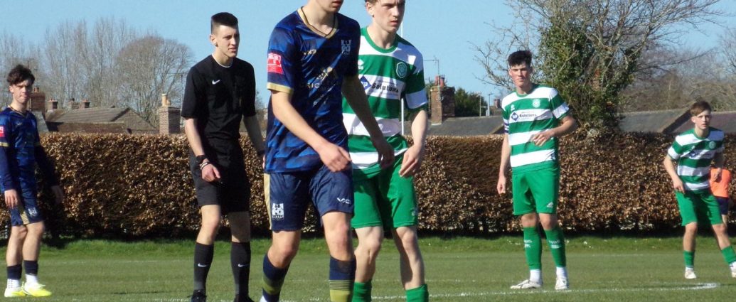 Ollie Hughes in action for Yeovil Under-19s. Picture courtesy of Matt Partridge.