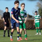 Ollie Hughes in action for Yeovil Under-19s. Picture courtesy of Matt Partridge.